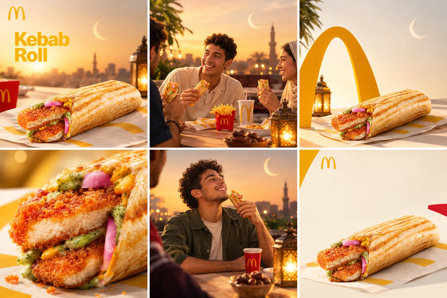 Mac Campaign => kabab rolls