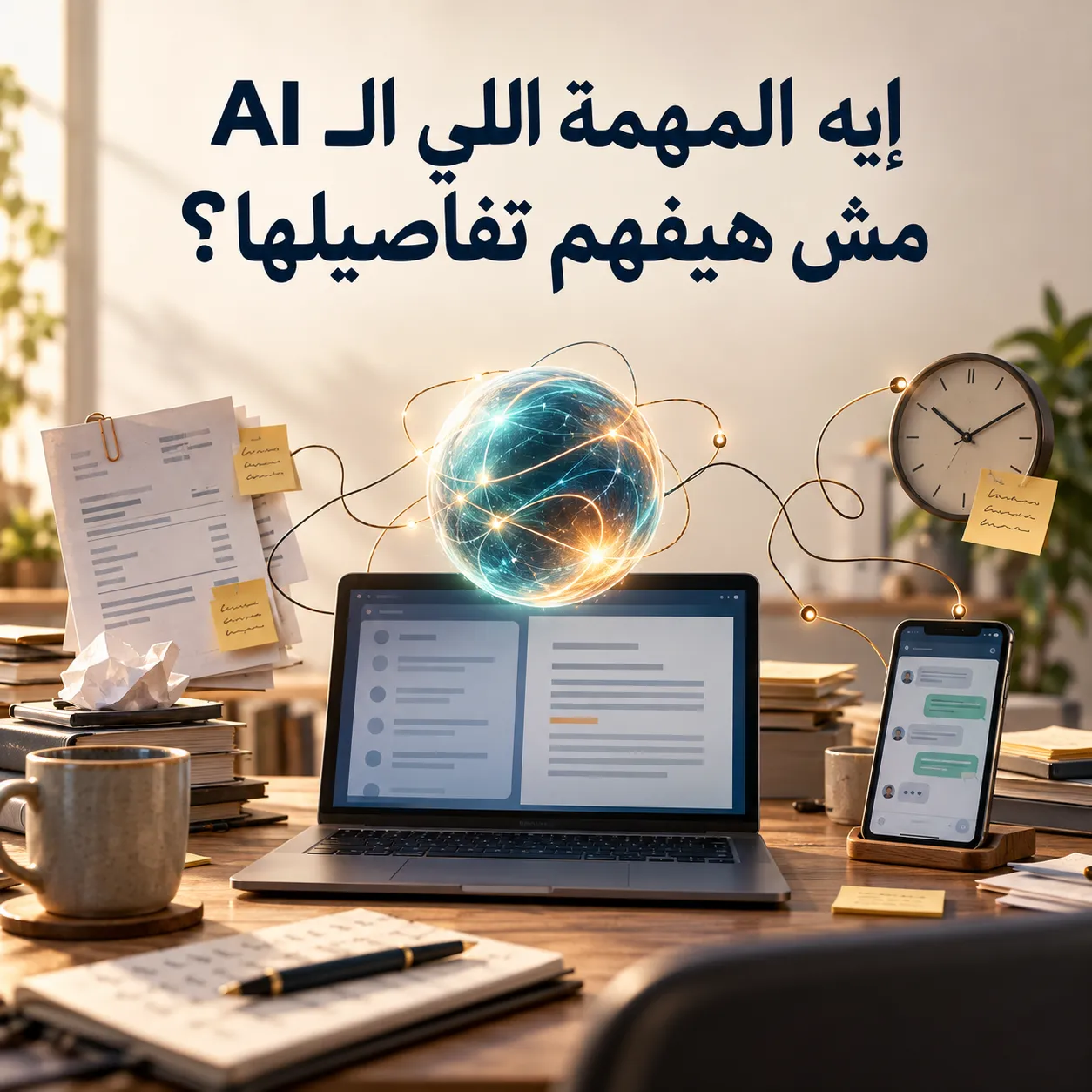 إيه الحاجة اللي بتعملها في شغلك وبتقول: «مستحيل الـ AI يفهم التفاصيل دي»؟ 😅