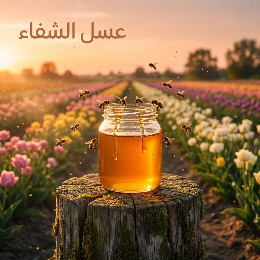 عسل الشفاء طبيعى ومن مزرعنا