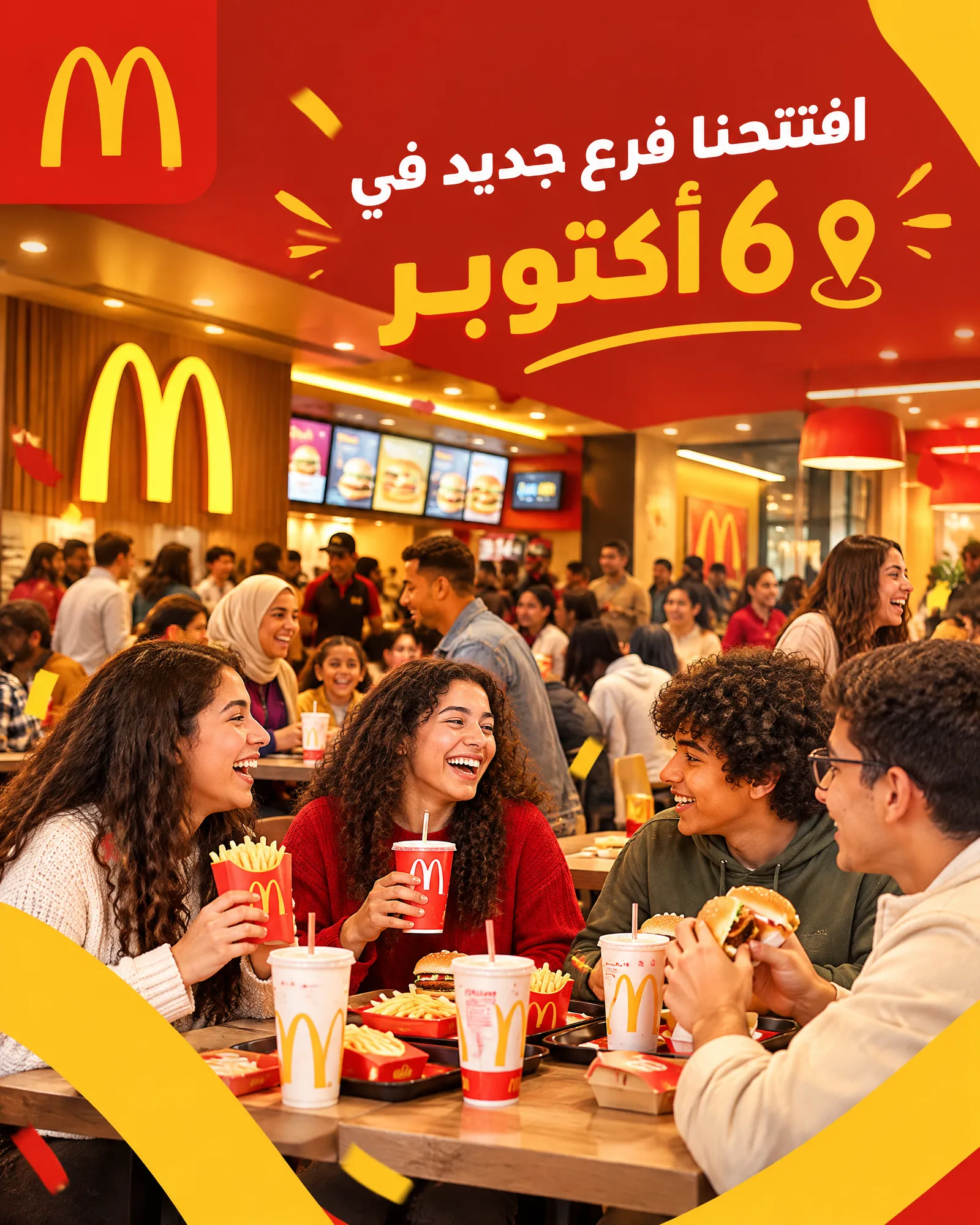 انا استخدمت Lovart وكتبت كده (انا عايزه انزل بوست على انستجرام لحمله جديده…