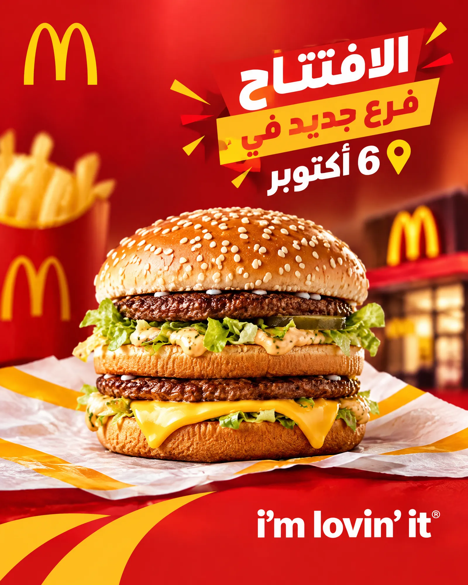 انا استخدمت Lovart وكتبت كده (انا عايزه انزل بوست على انستجرام لحمله جديده…